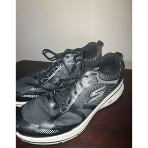 Skechers Mens Running Sneakers 12M Go Run Consistent Ligthweight Athletic Black